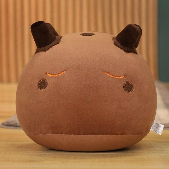 30 /40 /50cm New Kawaii Plush Genshin Impact Pillow Cute Slime Elemental Peluche Toys Stuffed Soft Game Dolls Cushion Kids Gifts