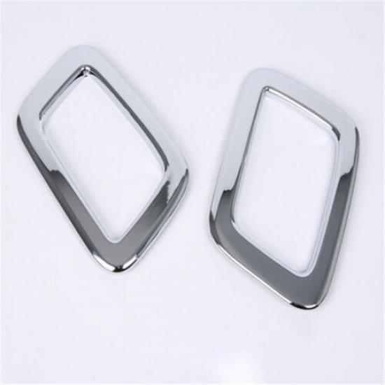 Chrome 2X Front Fog Lamp Bumper Light Cover Trim For Acura TLX 2015-2022