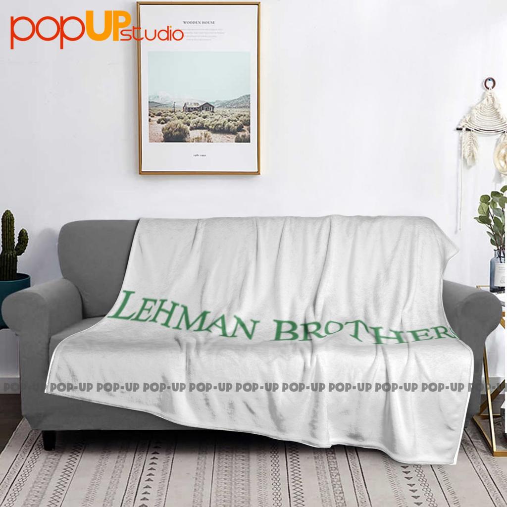 Lehman Brothers Винтажное Корпоративное Подарок Трейдеру Акций WSB Ультрамягкое Одеяло Стеганое Зимнее Покрытие для Дивана Покрывала для Кровати