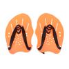 1 Pair Swimming Training Paddles Swim Hand Paddles Snorkeling Diving Gloves Fin Flipper Sports Silicone Palm Adjustable Straps