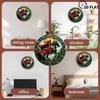 Contemporary 25x25cm Custom Wood Clock as a Statement Piece for Wall Decor