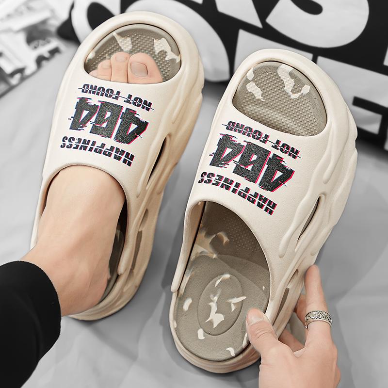 Summer Men Slippers Unisex Beach Sandals EVA Non Slip Woman Platform Shoes Soft Orginal Indoor Slides Comfortable High Quality