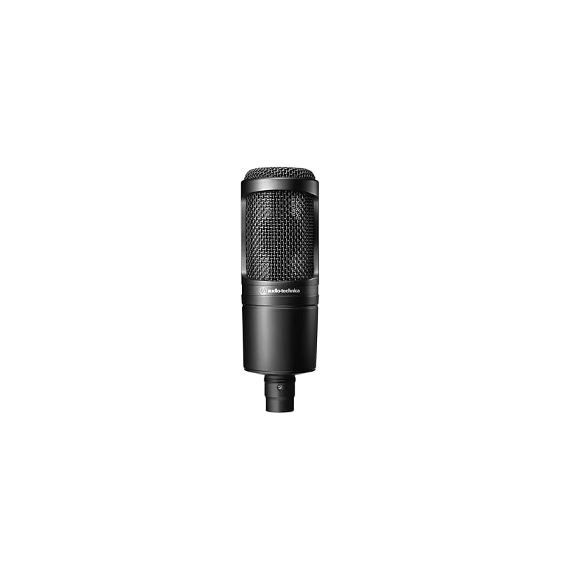 Конденсаторный микрофон Audio-Technica AT2020 XLR - Идеально подходит для видеостриминга, домашней записи, подкастов, живых комментариев и DTM (Музыка для рабочего стола)