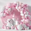 Balloon Decoration Kit - Riavika - 104 PCS - Pink and White - Easy To Use - Romantic