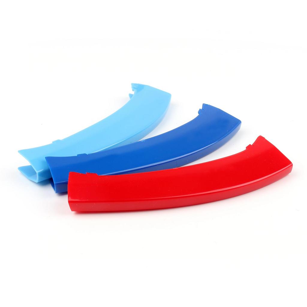 M Sport Решетка радиатора 3-цветная накладка для BMW X3 2011-2017 X4 2014 Зажим-колпачок