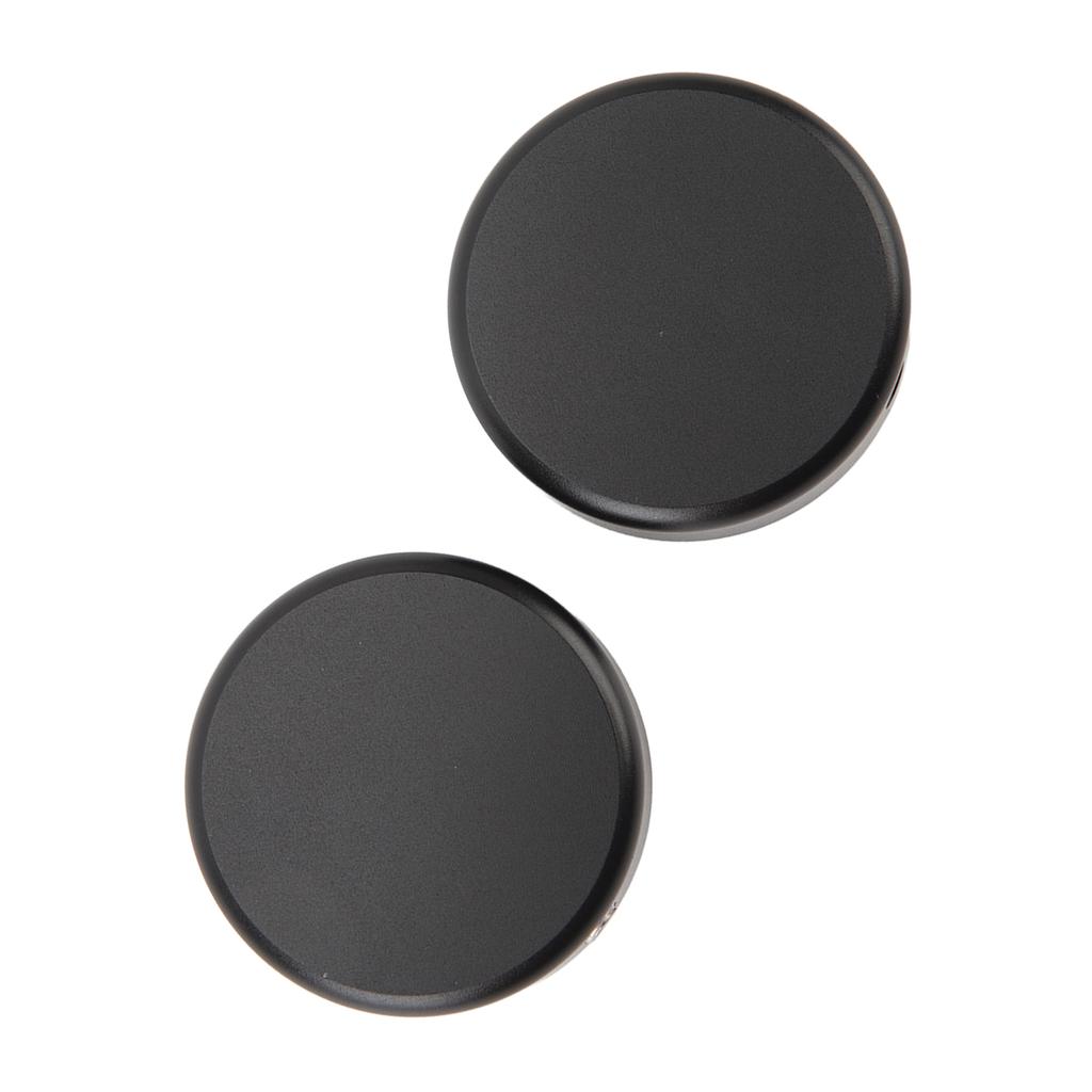 2Pcs Front Fork Stem Cover Durable Delicate Look Upper Fork Stem Cover Axle Nut Cap for CMX 250 300 500 Black