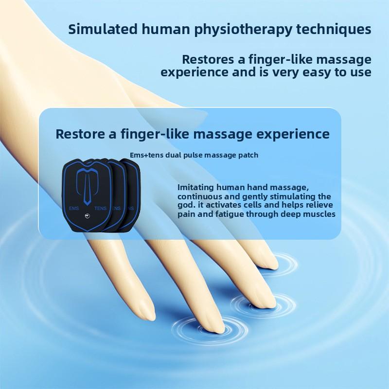 Массажный стикер Электротерапевтический прибор Меридиан Все тело Шейный отдел позвоночника Поясничный отдел Пульс Физиотерапия Иглоукалывание Массажер Моксотерапия Успокаивающий