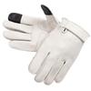 DEGNER Leather Touring Short Gloves for Size Motorcycles, Ivory, L, TG-58