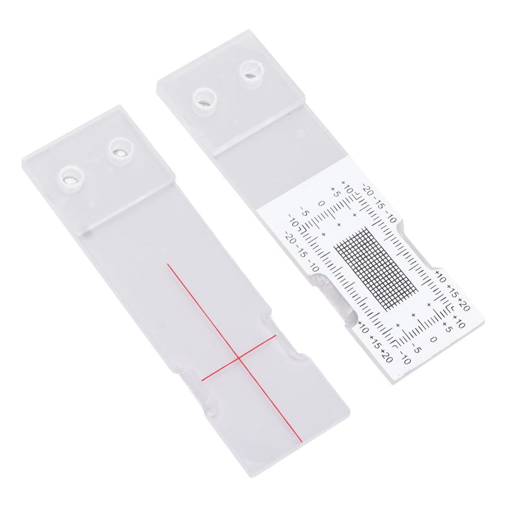 Прибор для измерения зазоров Акриловая стена здания Стандартный монитор трещин Сравнение угловых трещин