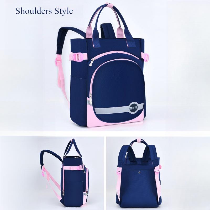 Teacher Recommend Multi Functional Tutoring Bag Unisex Primary Secondary School Students Backpack High Capacity Kid's Study Bag Crossbody Shoulder Bag