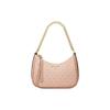 MK Jet Set Charm Монограмма Винтажный Элегантный Логотип Холст с Кожаной Сумка на Плечо Женская Сумка на Плечо Балетный Розовый 32H1GT9C1B-BALLET
