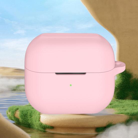 Earphone Protective Case Solid Color Shock-Proof Impact Resistant 360-Degree Protection Silicone Charging Case