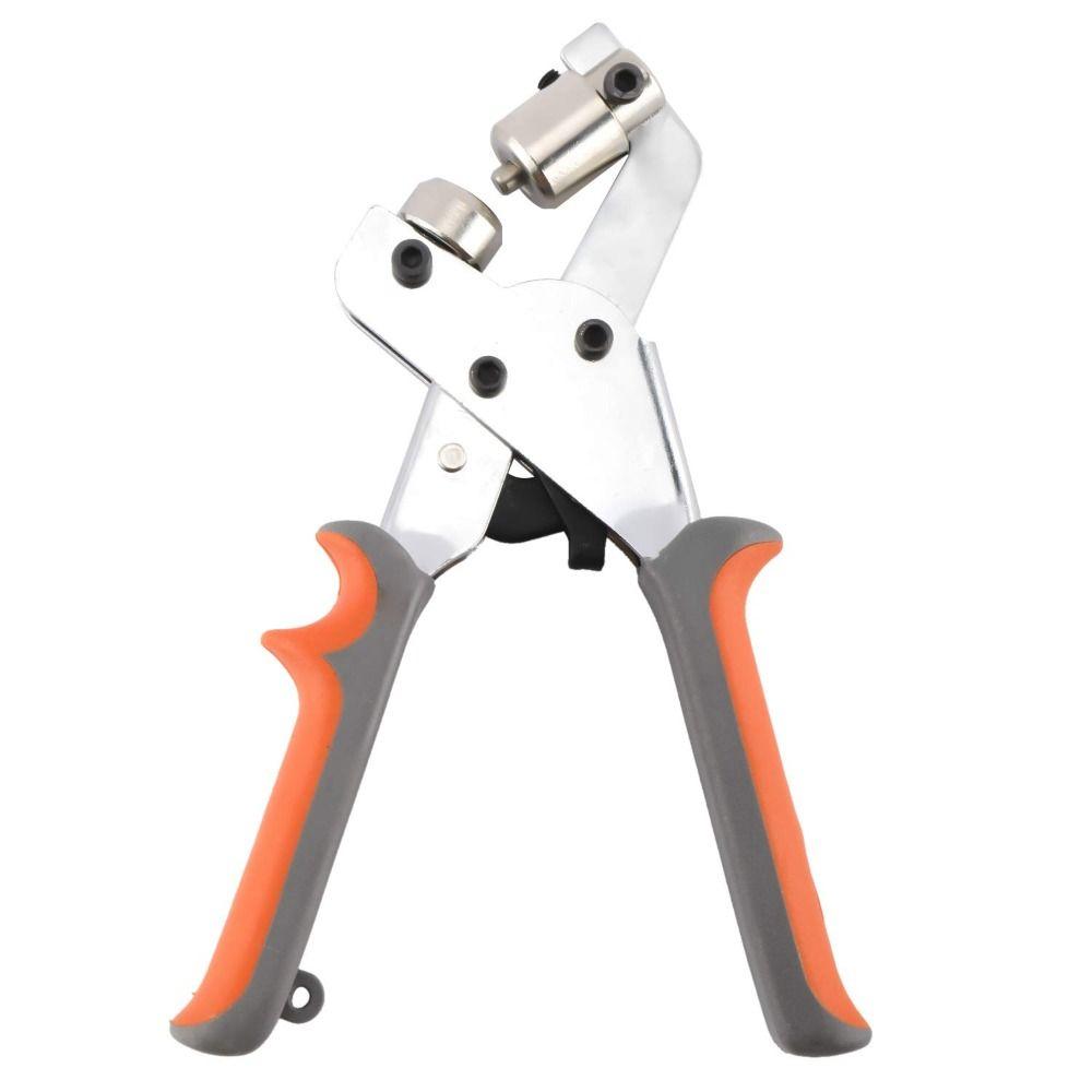 Handheld Installation Eyelets Button Pliers Comfortable Handle Manual Puncher  Hand Tool