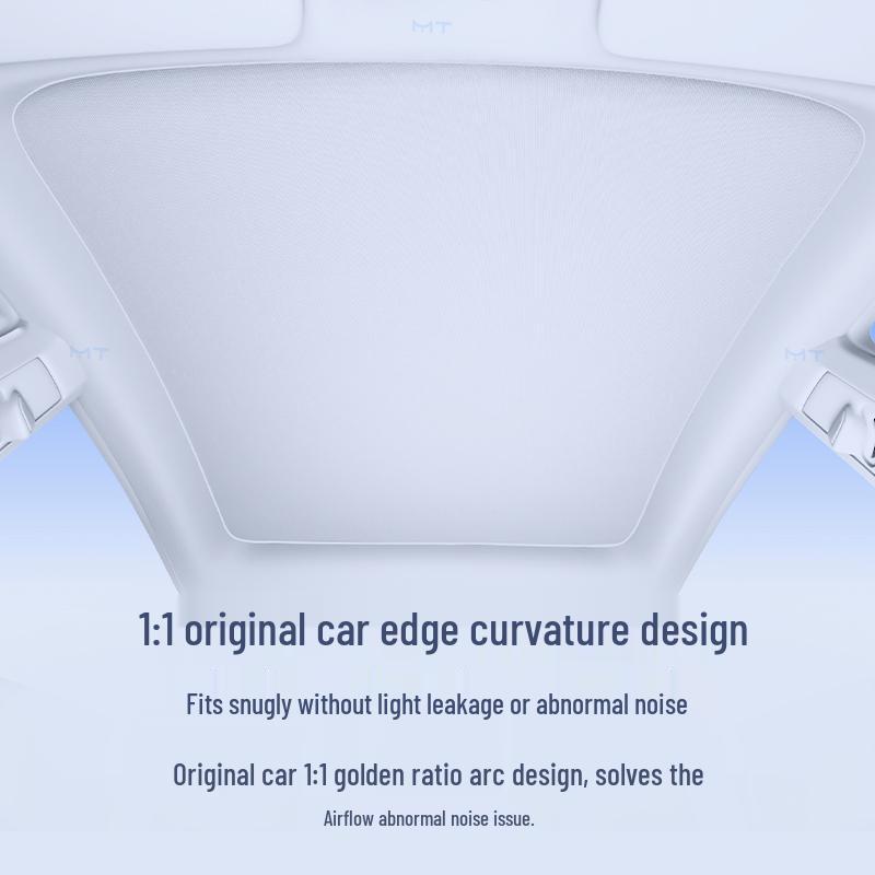 Tesla Model Y/3 Sunroof Sunshade - New Panoramic Heat Insulation Curtain