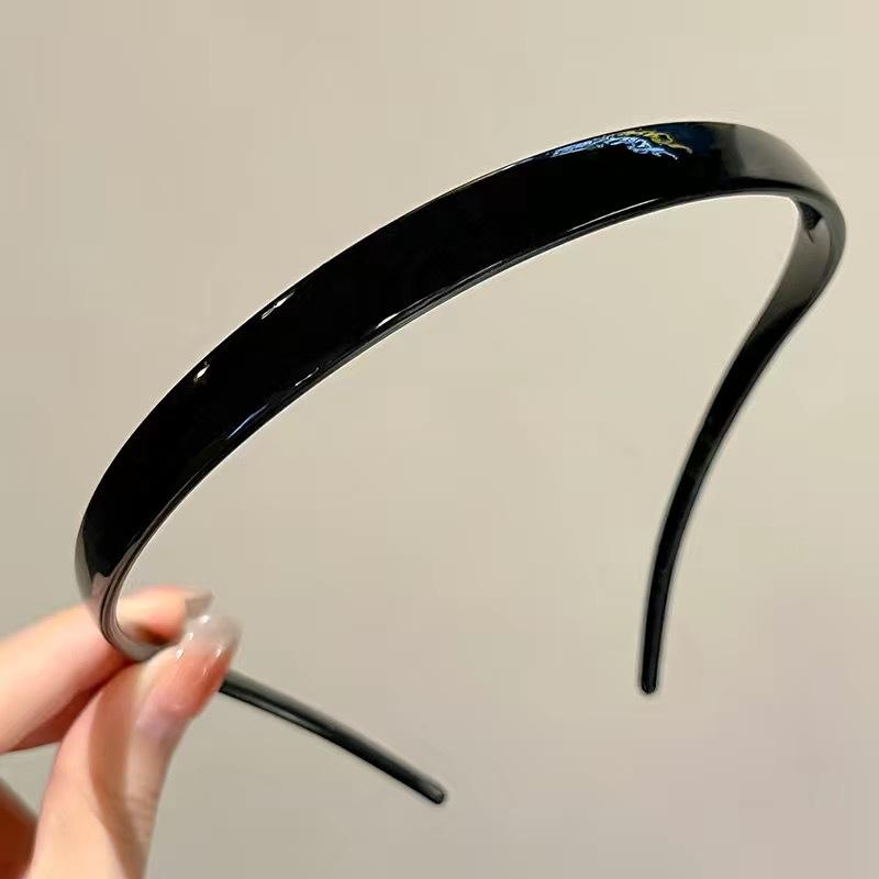 Модная форма оправы солнцезащитных очков Акриловые повязки для волос для женщин Зубчатая повязка на голову Противоскользящий бесследный обруч для волос Аксессуары для волос