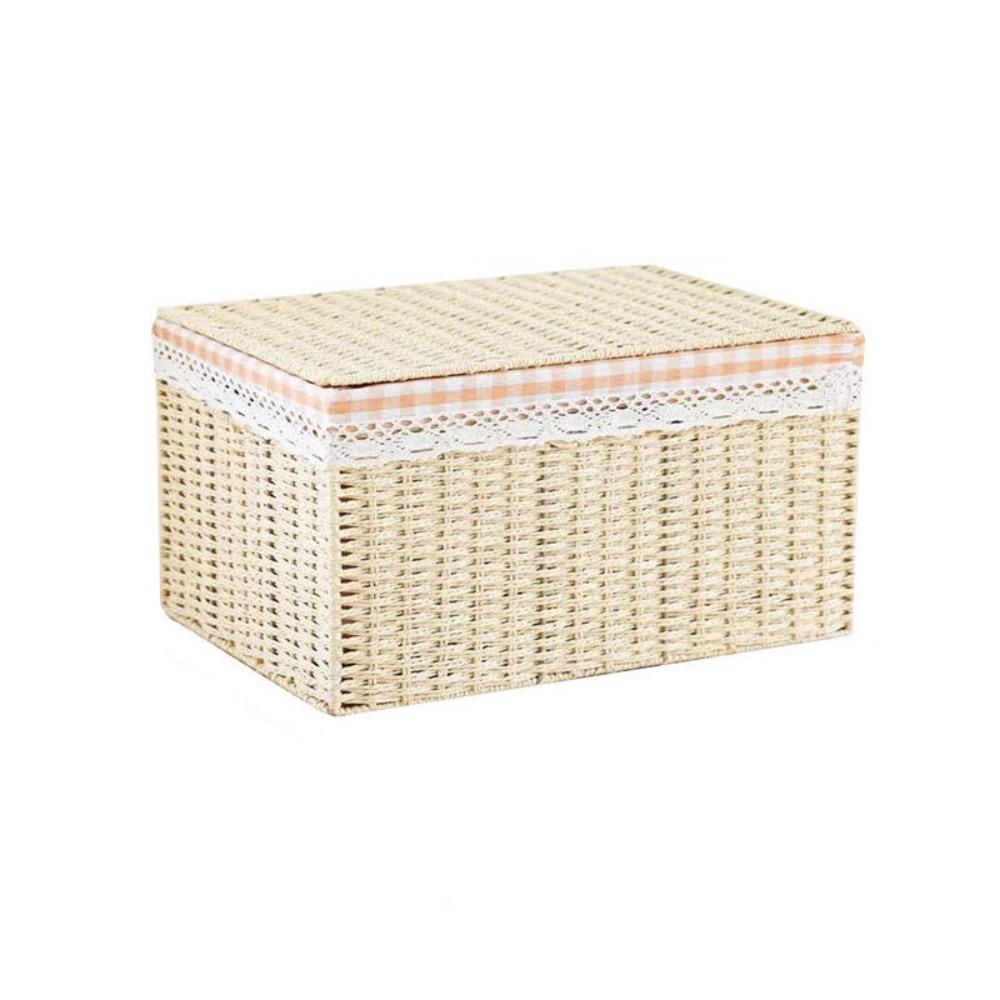 Большая емкость складной контейнер для хранения клетчатая подкладка корзина для хранения белья многофункциональный органайзер