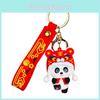 Adorable Chinese Style Panda Keychain Cute Cartoon Bag Charm Perfect For Gifts