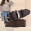 DINISITON New Women Genuine Leather Belt for Female Strap Casual All-match Ladies Adjustable Belts Designer High Quality Brand
