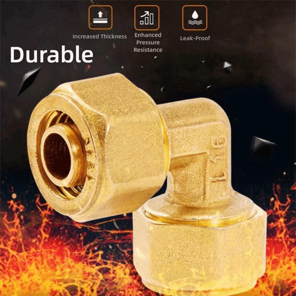 Новый латунный фитинг с наружной/внутренней резьбой, 2/3-ходовой, соединитель для труб 1216, медный соединитель, солнечный водонагреватель.