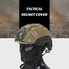 Тактический чехол для шлема с эластичным ремешком, водонепроницаемая износостойкая крепежная лента, неотражающий чехол для шлема, военные аксессуары