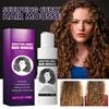 30ml Curly Hair Mousse Anti-Frizz Hair Foam Mousse Sculpting Curly Hair Mousse Curly Hair Finishing for Women