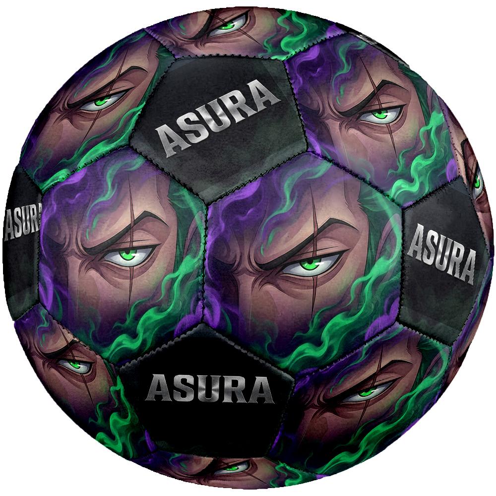 1pc One Piece Football Soccer Ball Size 5 Indoor Soccer Ball Fashion Colorful Backyard Game -Great For Sports Fans Gift HE32