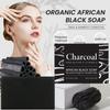 Bamboo Charcoal Black Soap Handmade Soap Bath Soap Body Cleansing Bath Soap