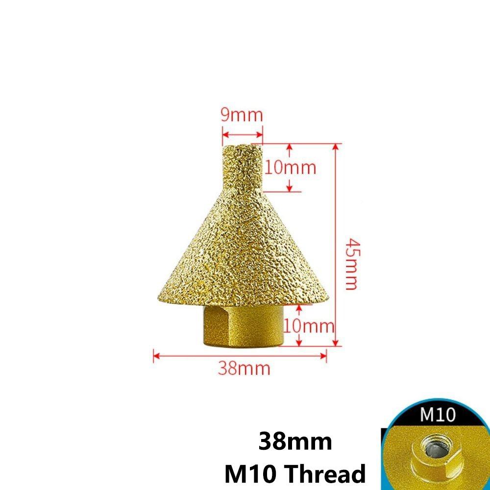 Grinding Head Ceramic Tile Hole Opener M10/M14 Thread Hole Opener Bit Portable Trimmer Drill Bit