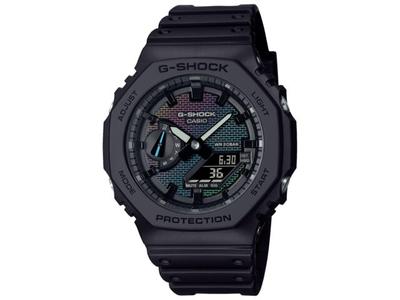 G-SHOCK GA-2100RW-1AJF Радужные кирпичные стены карбоновые аналоговые цифровые мужские часы