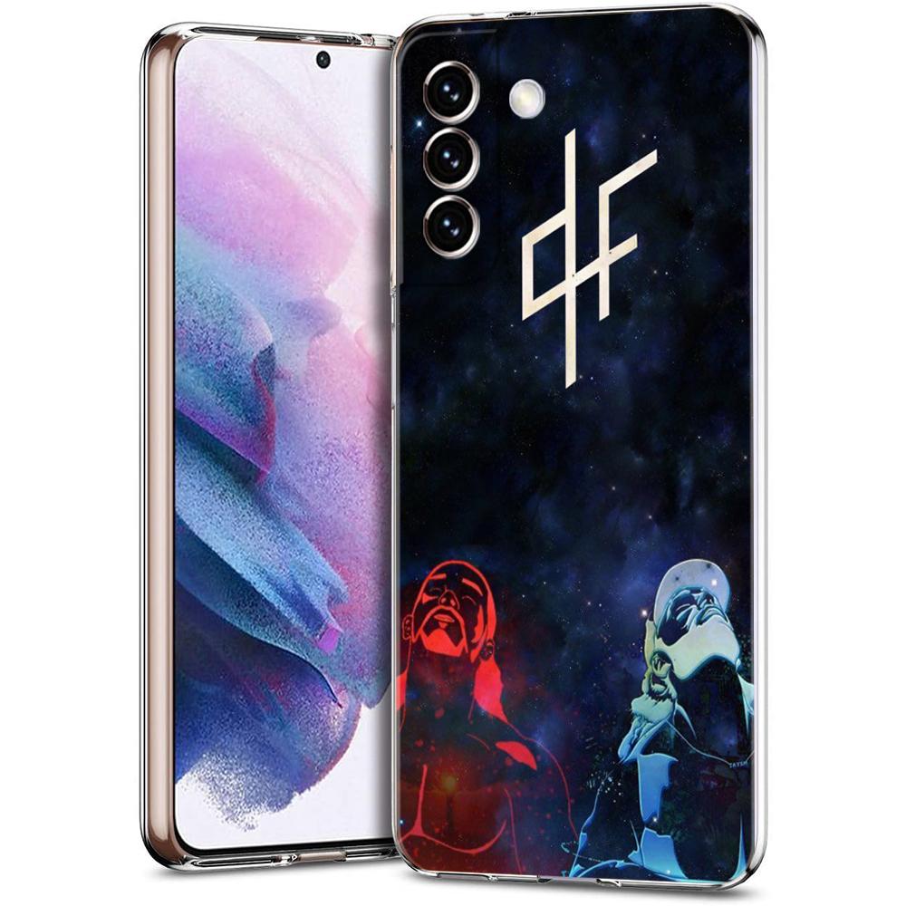 Phone Case For Samsung Galaxy S24 Ultra S23 FE S22 S20 S21 5G S10 S9 Plus S10E S8 Silicone Clear JuL Rapper Cover