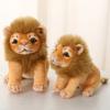 Plush Doll Simulation Male Lion Plush Toys Soft Simulation Lion Plush Toy Room Decor