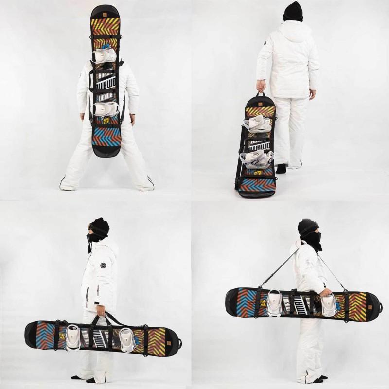 Snowboard Bag Single Board Carrier Soft Case Travel Storage Ski Snowboarding Gear