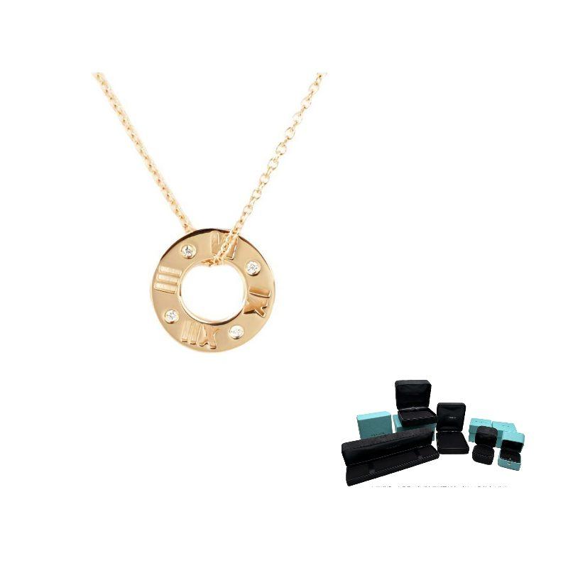 Tiffany & CO. 2010s diamond atlas necklace 30480554