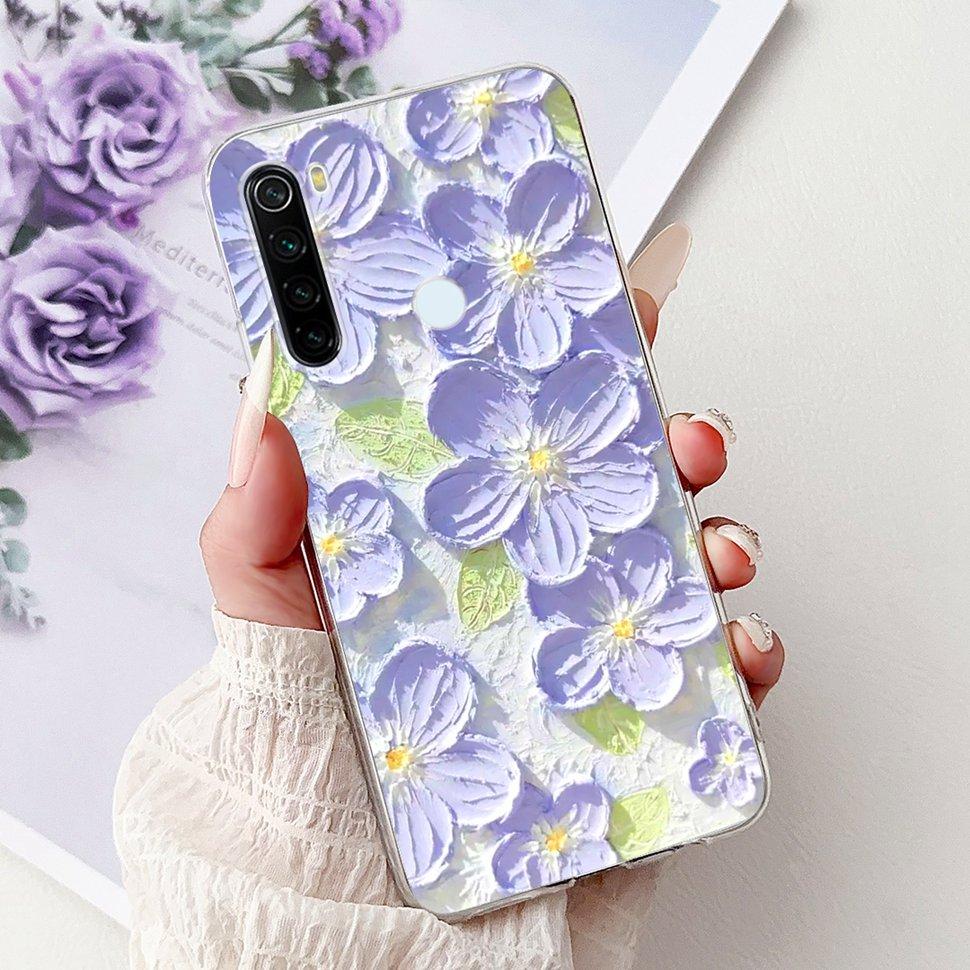 6.3" Silicone Case For Xiaomi Redmi Note 8 Soft TPU Cute Patterned Cover Case For Redmi Note 8  Note8 Protective Shell Bumper
