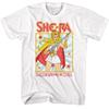 Masters of the Universe She-Ra Square White T-Shirt