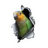 Красивая 3D-наклейка на автомобиль Parrot, забавная водонепроницаемая наклейка для автомобилей, грузовиков, мотоциклов, стен, окон, материала ПВХ