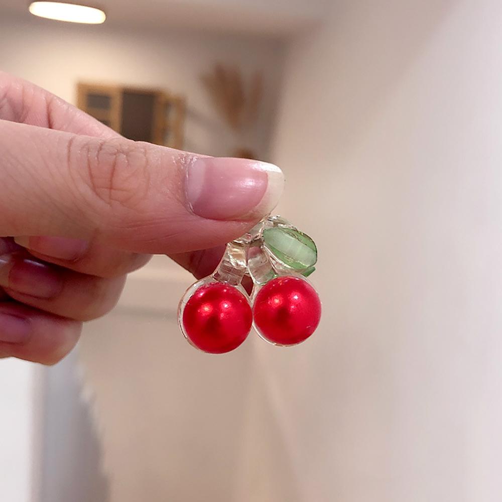 Headwear Fashion Washing face Plastic Girls Hair Clip Hair Headdress Cherry Hair Claw Crab Clip