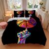 3pcs Basketball Art Bedding Set, Includes 1 Comforter + 2 Pillowcases, Without Pillow Inserts, Soft Comfortable, Lightweight Breathable, Pri