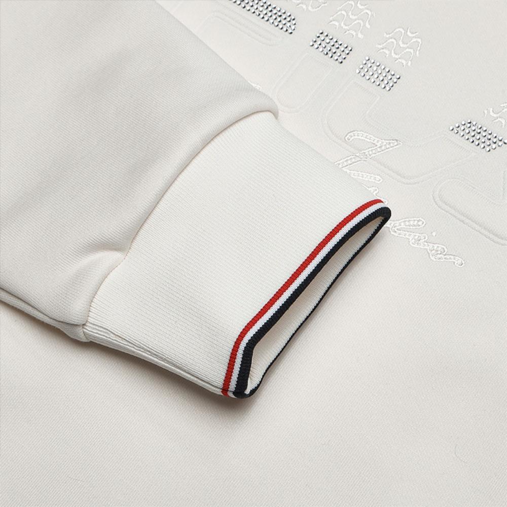 Fila Повседневное белое универсальное вязаное худи для женщин F61W443201F-IV