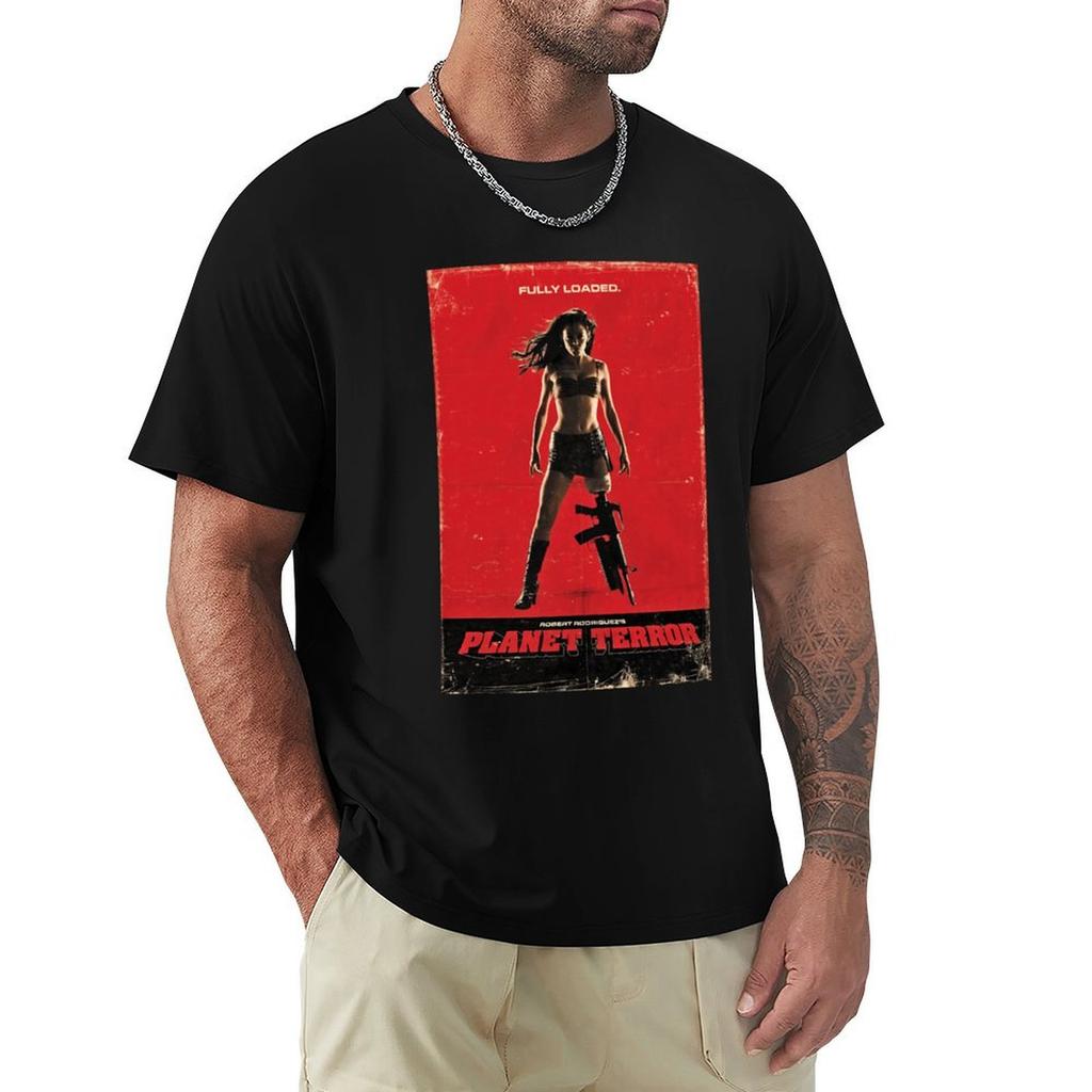 Planet Terror 2 (Hd) Classic Tshirt Casual Pattern Print Tee Shirt