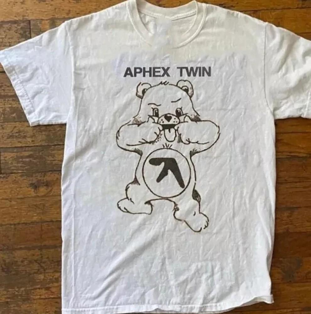 Редкий подарок Aphex Twin для фанатов, футболка полного размера от S до 5XL, унисекс