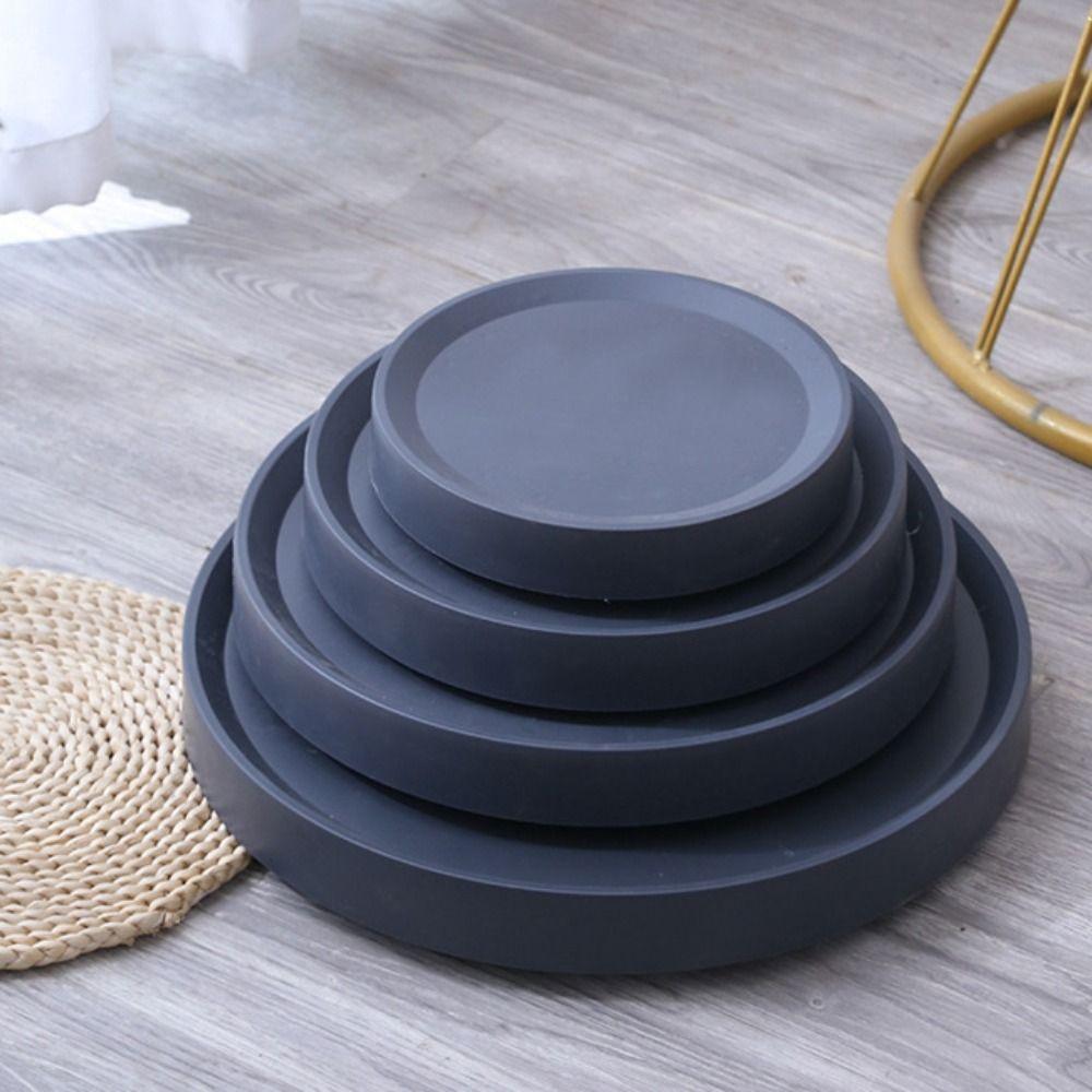 with Wheels Flower Pot Tray Thickened Storage Rack Home Decor Flower Pot Holder Durable