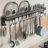 Multi-functional Kitchen Organizer - Perfect for Chopsticks, Knives, Condiments, Etc | Easy To Install with Adhesive or Screws Attached