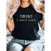 Женская футболка большого размера с принтом букв «Fun Fact I Dont Care» Эластичная с круглым вырезом с короткими рукавами Весна Лето Машинная стирка Повседневный топ