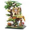 Tree House Model Building Blocks Set 3196 PCS Forest House Building Brick Street View Sets Kit Gift for Kids Adults