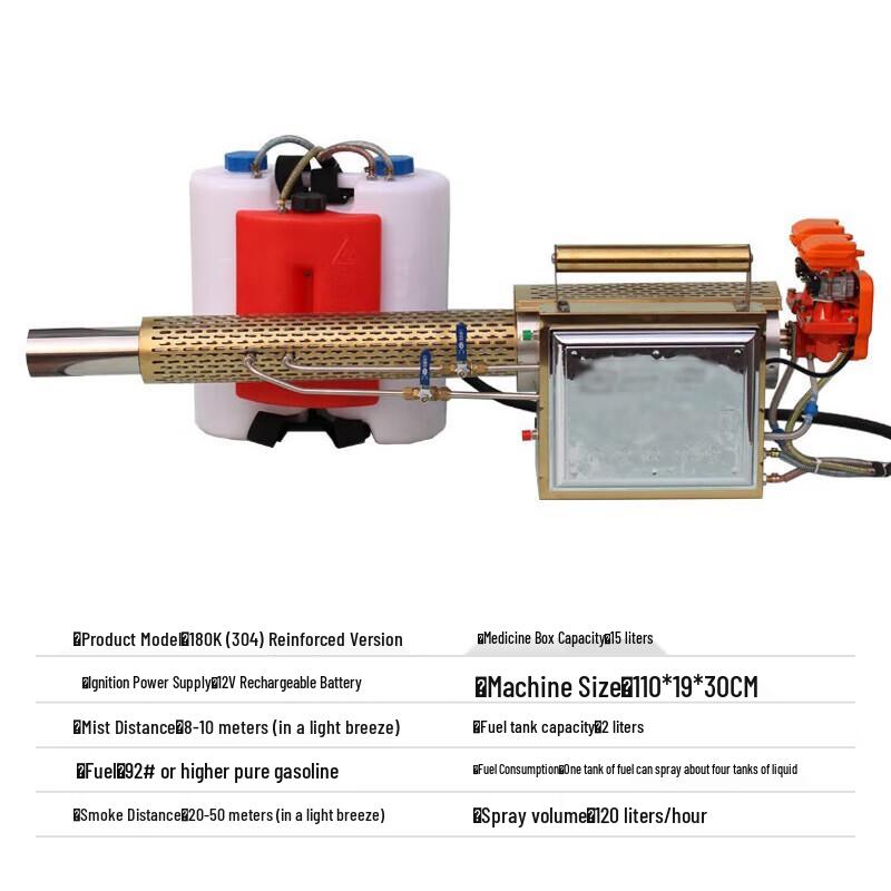Tunan Green Gasoline Pulse Disinfection Fogger