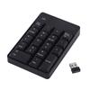 2.4 ГГц Беспроводная USB Цифровая Клавиатура Numpad 18 клавиш Ноутбук ПК Новый Черный
