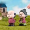 Мультяшные украшения для пожилых пар, поделки, декор для домашнего сказочного сада, горшка, фигурка