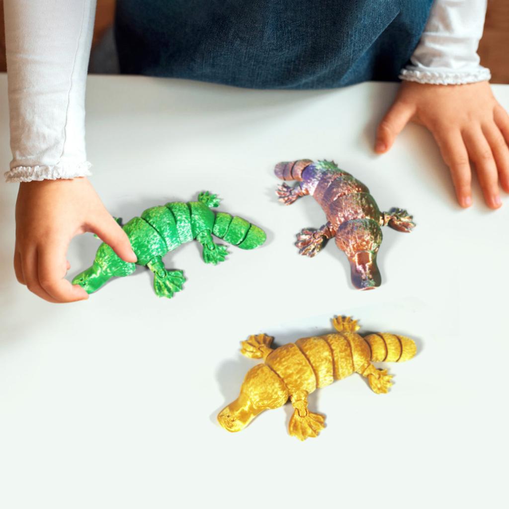 3D Printed Model,Flexible Statue,with Movable Joints,Home Decor,Interesting Toys For Autism/ADHD,Festival Gifts Toco,Toys,Executive Desk Animals Toy