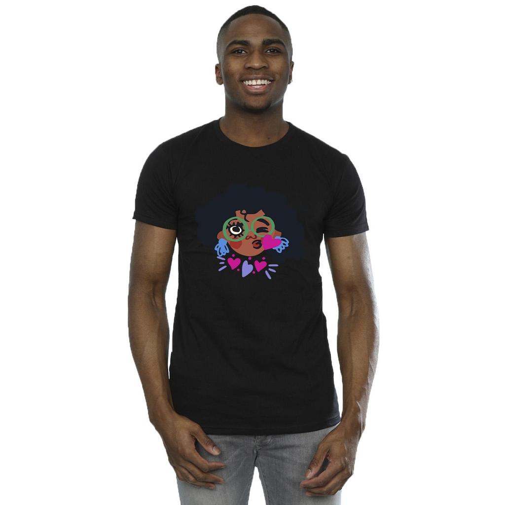 Disney Mens Encanto Mirabel Kiss T-Shirt